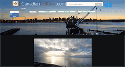 Desktop Screenshot of canadianculture.com