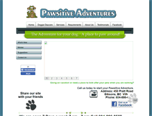Tablet Screenshot of pawsitiveadventures.canadianculture.com